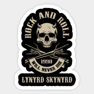 Never Die Lynyr Sticker